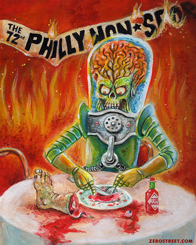Mars Attacks Promo Card - Philly Non-Sports Card Show