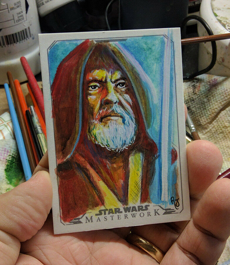 Obi Wan Kenobi Sketch Card