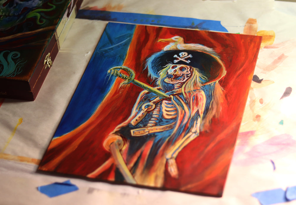 Pirates Of The Caribbean Painting