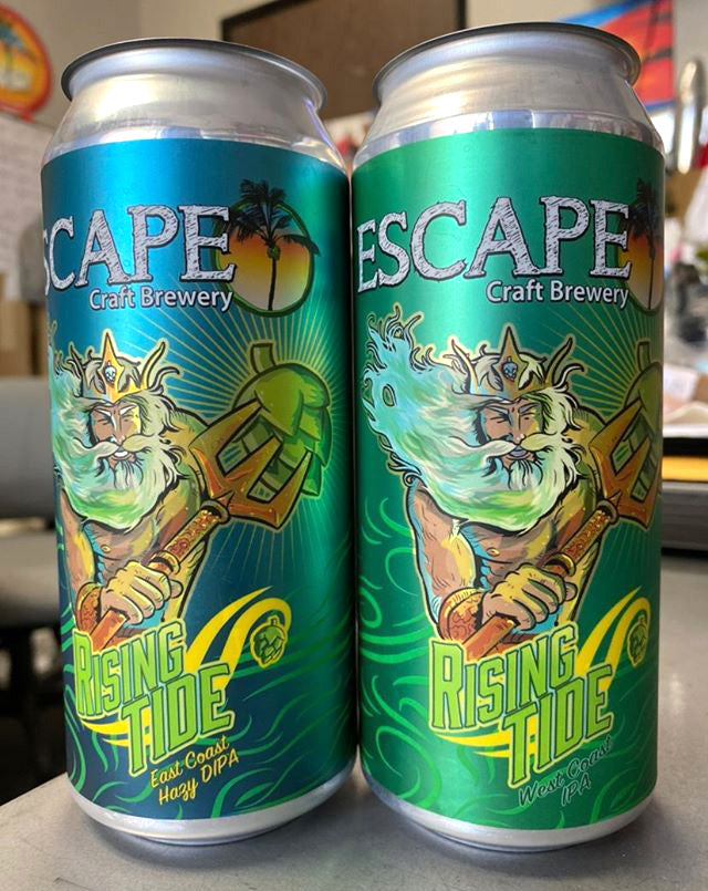 Rising Tide IPA by Escape Craft Brewery