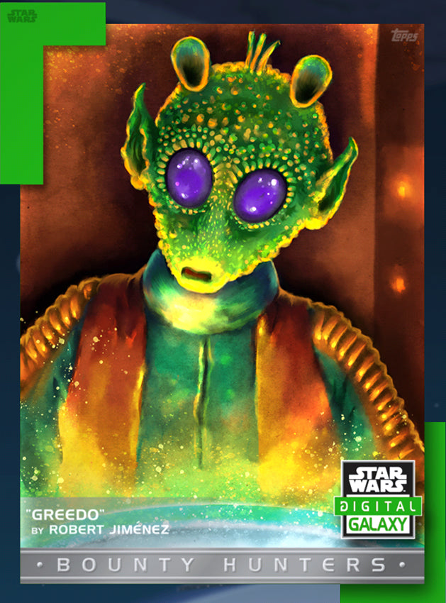 Greedo - Star Wars Digital Galaxy Trading Card