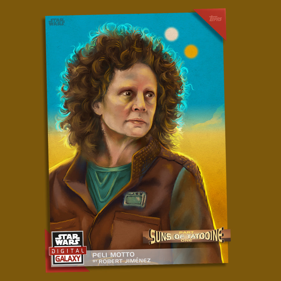 Peli Motto Suns Of Tatooine Star Wars Trading Card Art