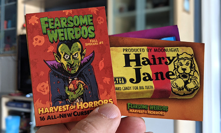 Fearsome Weirdos: Harvest Of Horrors Cards Have Arrived!