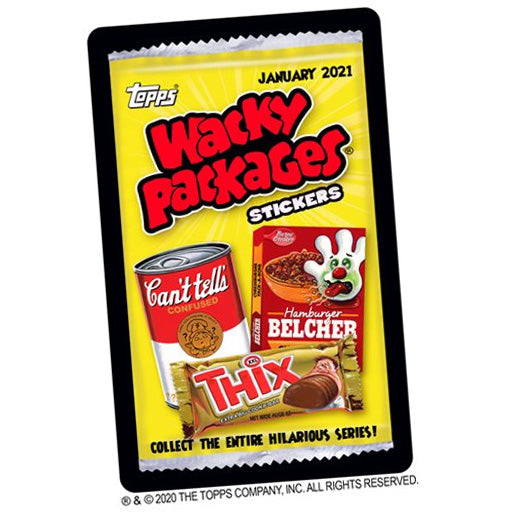 New Monthly Wacky Packages at Topps.com