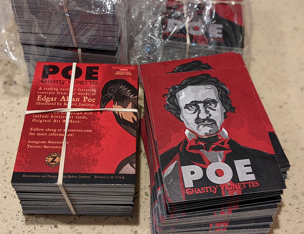 Poe: Ghastly Vignettes Promo Card
