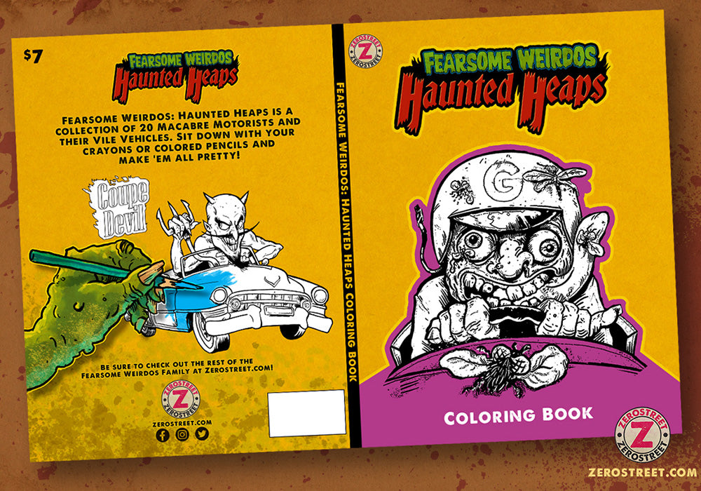 Haunted Heaps Coloring Book In the Works!