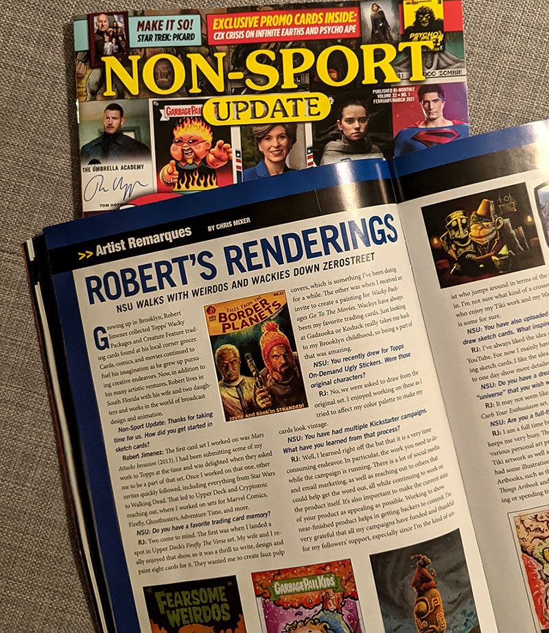 Non-Sport Update Magazine Feature