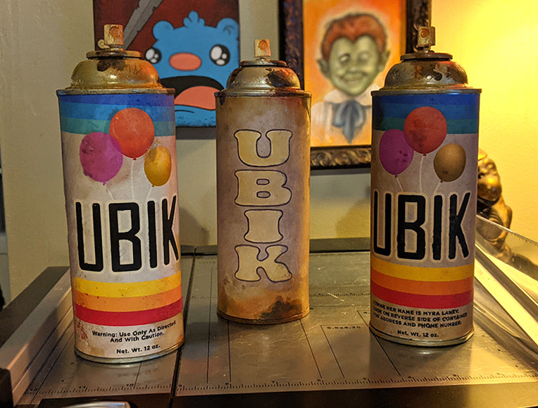 Ubik Spray Cans