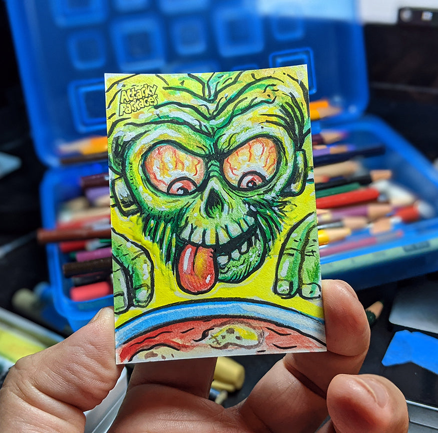 Topps Attacky Packages  Artist Proof