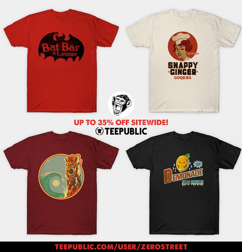 New Sale At Teepublic! Up to 35% Off!
