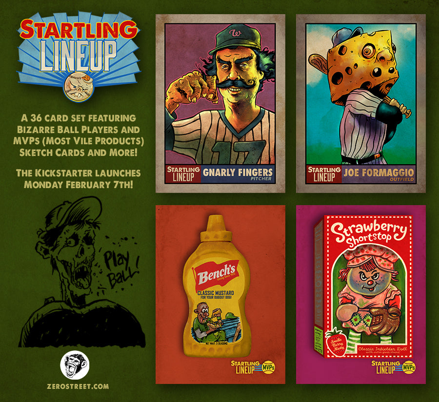 Startling Lineup Kickstarter Launches February 7th!