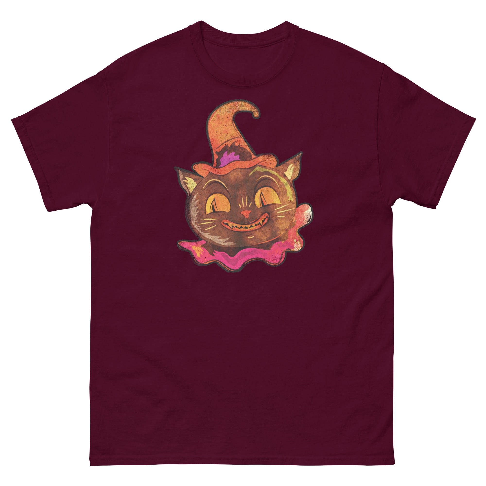 ◆RONRON◆ RIBBON CATS T SHIRT CHARCOAL Clown Cat on a Unisex classic T-Shirt – The Art Of Robert